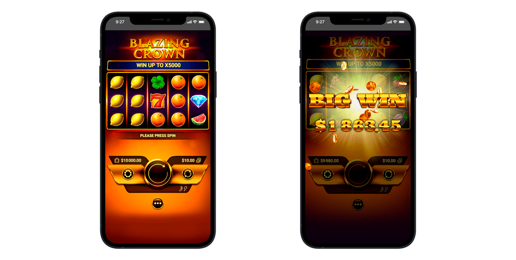 Gioca a Blazing Crown Deluxe Demo - Royal Fruit Port